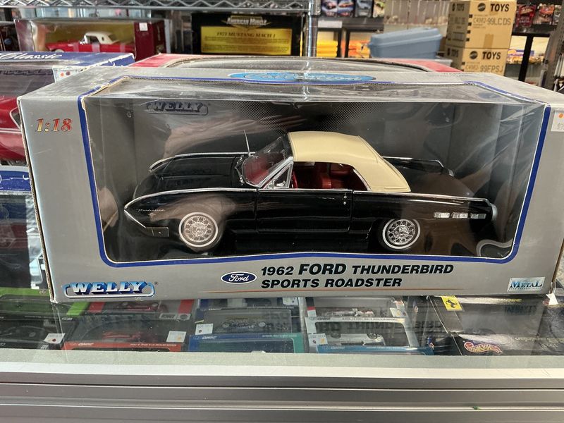 1962 Ford Thunderbird sports roadster black