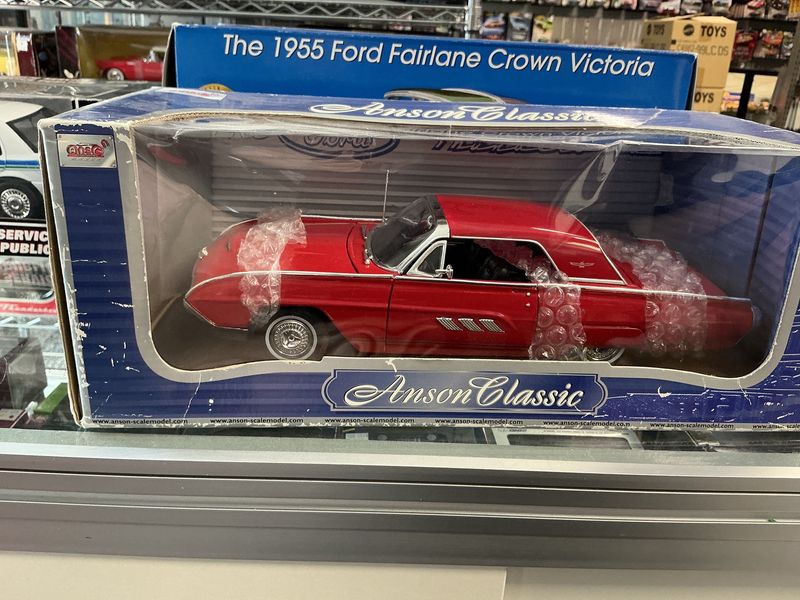 1963 Ford Thunderbird red