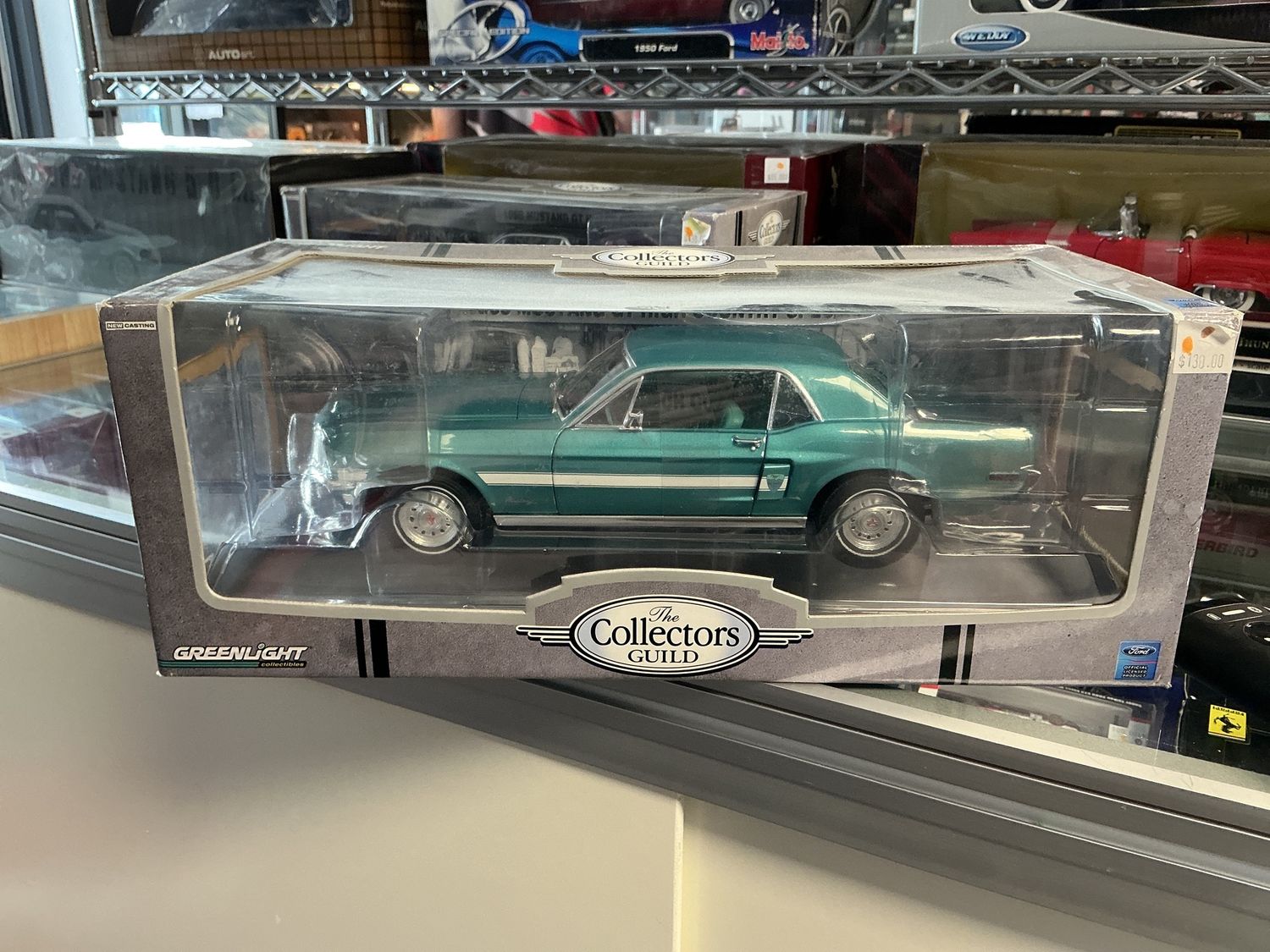 1968 Mustang GT high country special teal