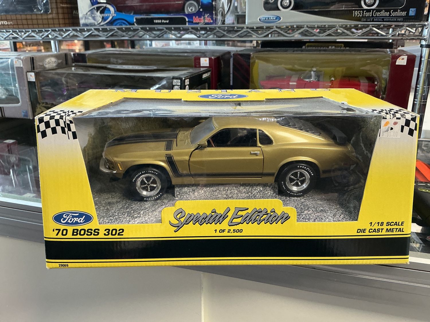 1970 boss 302 gold