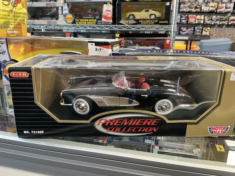1958 Corvette black