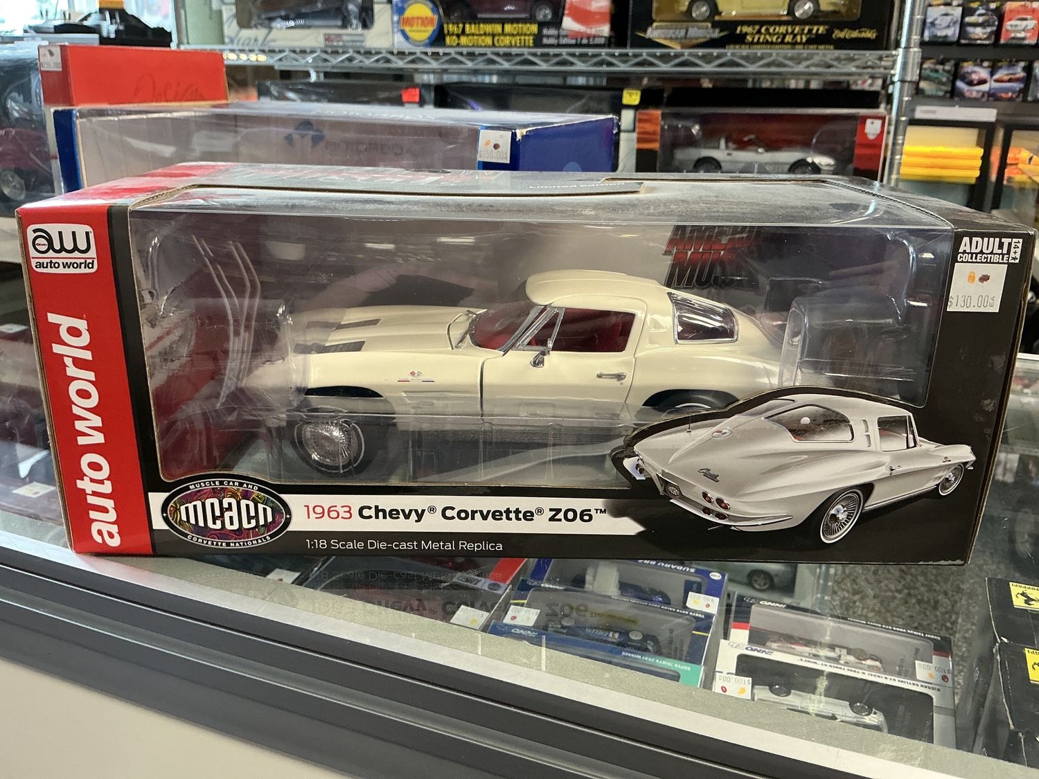 1963 Chevy Corvette Z06 white