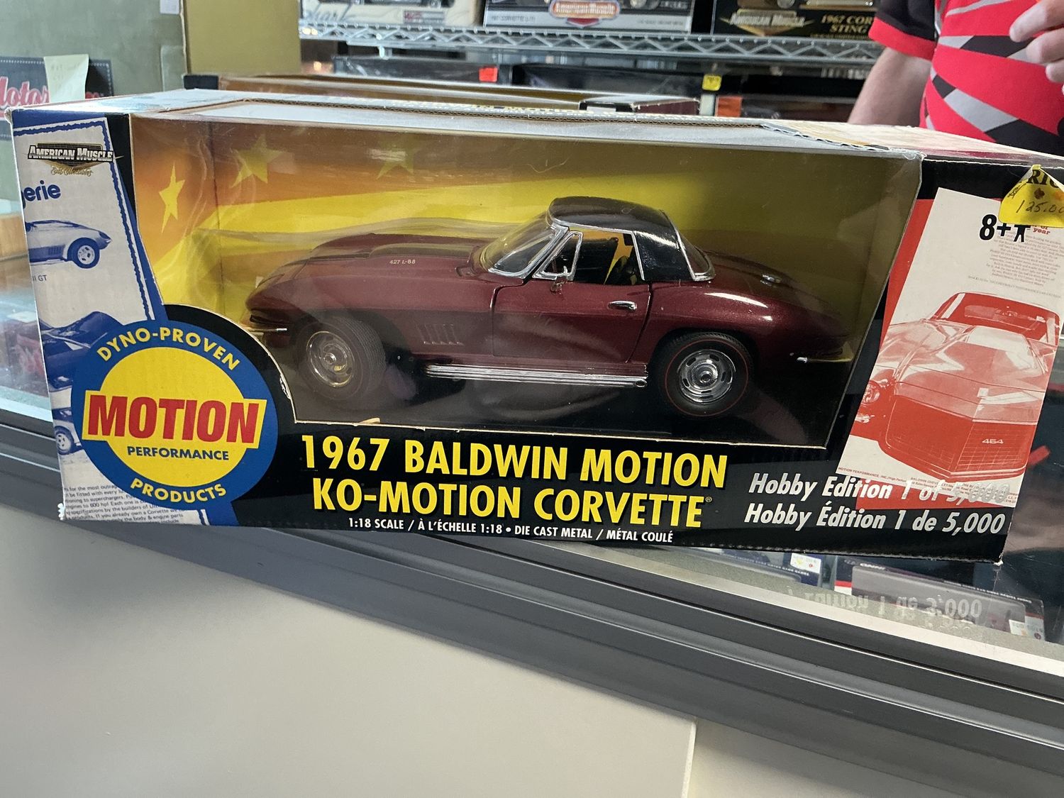 1967 Baldwin motion KO motion Corvette maroon