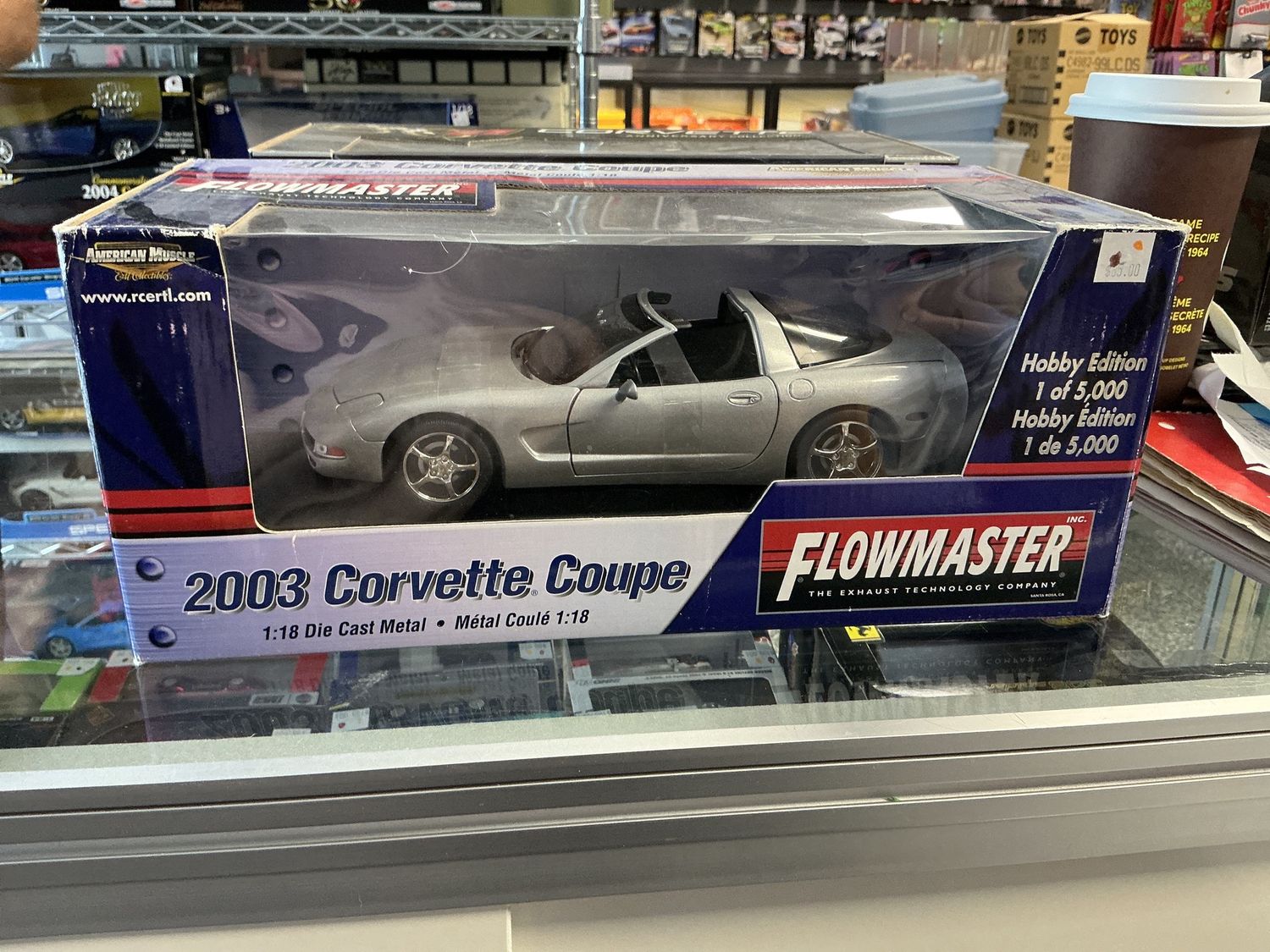 2003 Corvette coupe silver