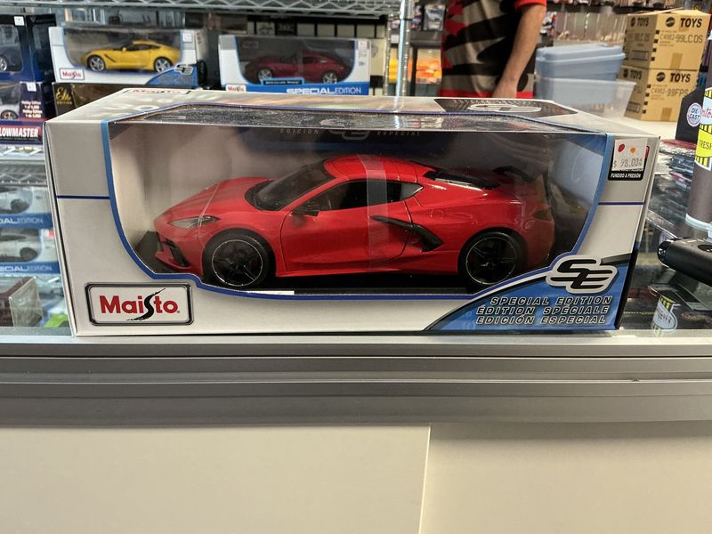 2020 Corvette Chevy stingray coupe red