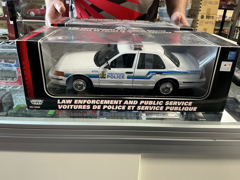 Abbotsford, Police Department, law-enforcement in public service car