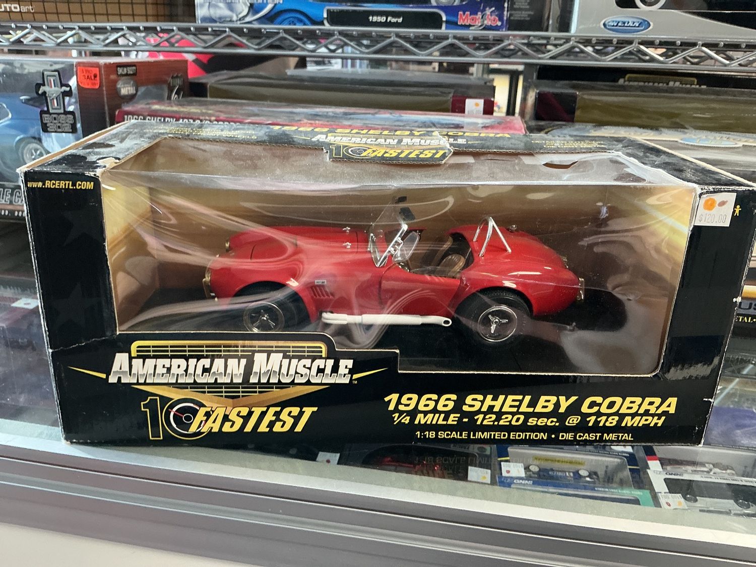 1967 Shelby cobra red