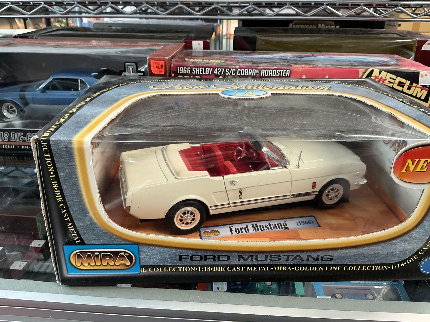 1966 Ford Mustang convertible white