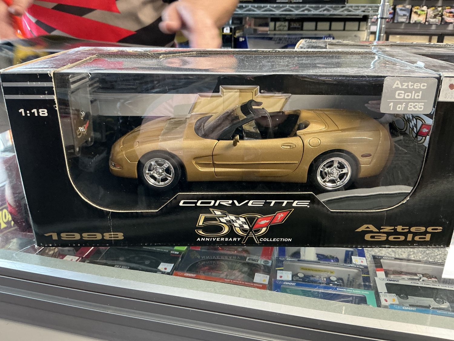 1998 Corvette convertible Aztec gold