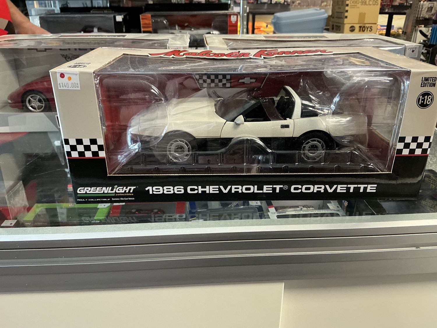 1986 Chevy Corvette, pearl white