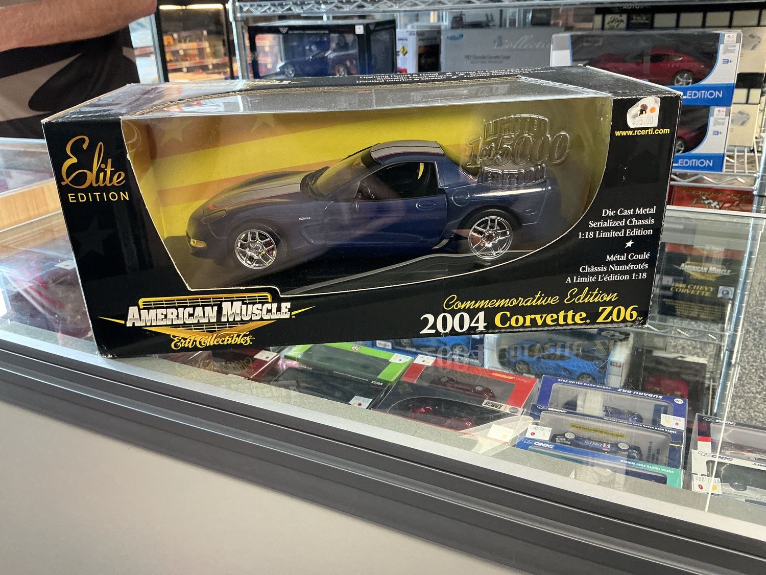 2004 Corvette blue