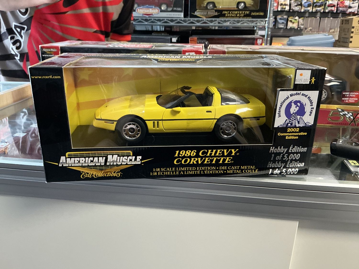 1986 Chevy Corvette yellow
