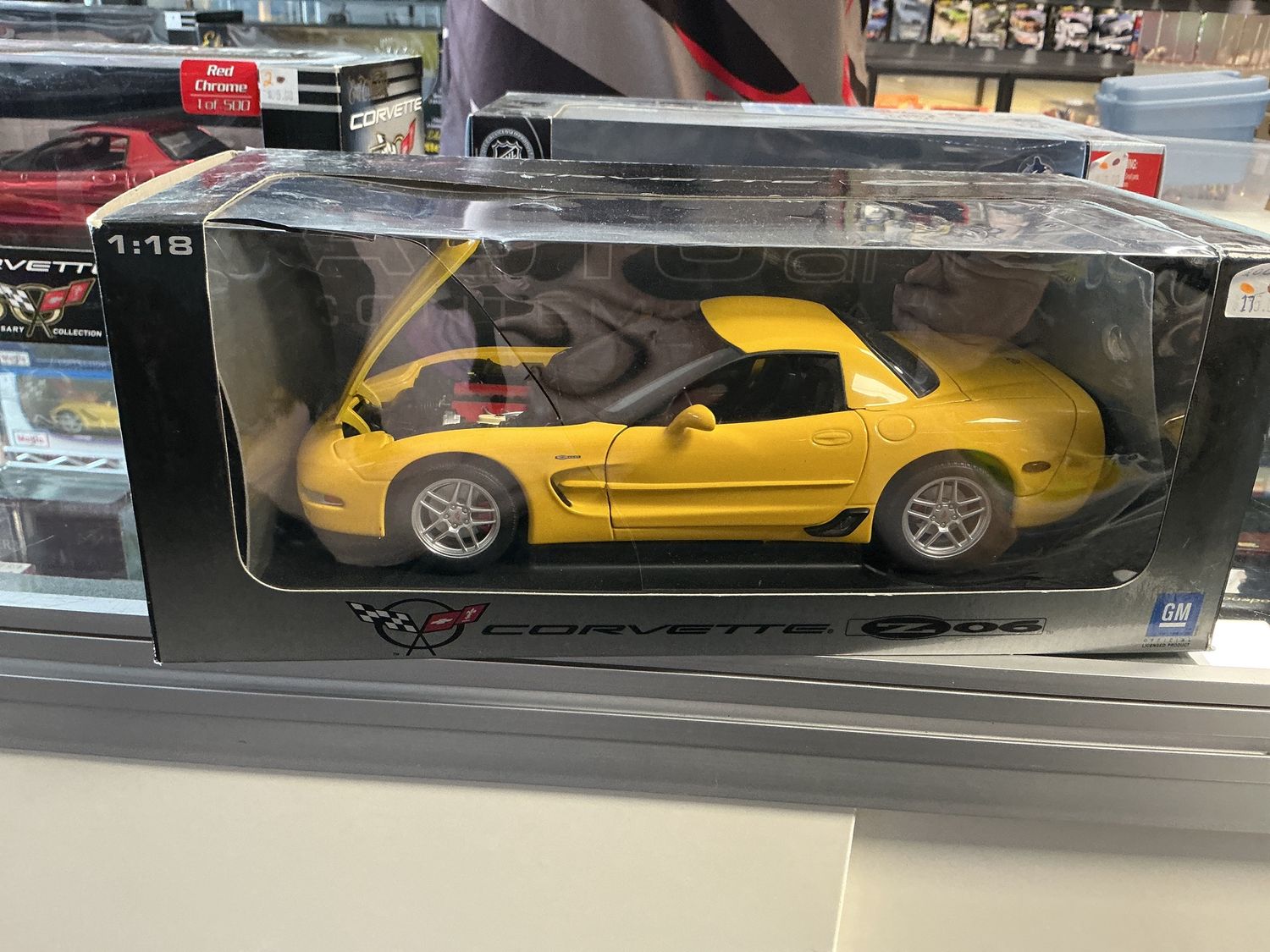 2001 Chevy Corvette yellow Z06