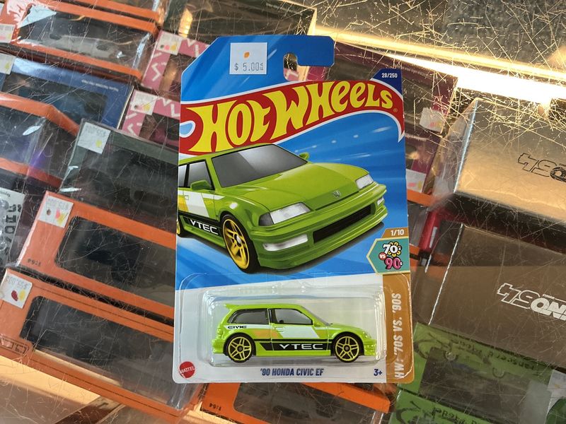 1990 Honda Civic EF green