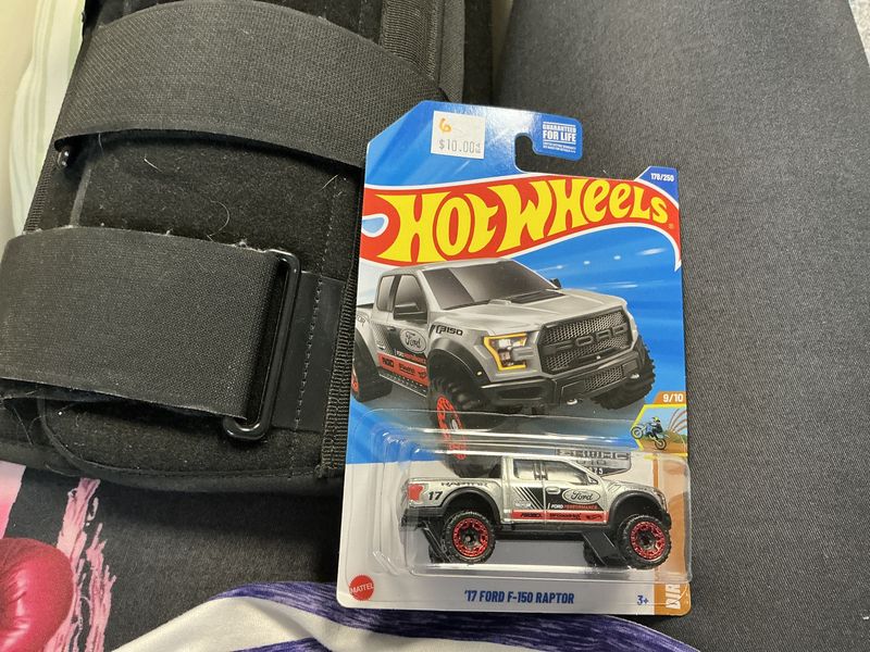 2017 Ford F150 raptor, silver