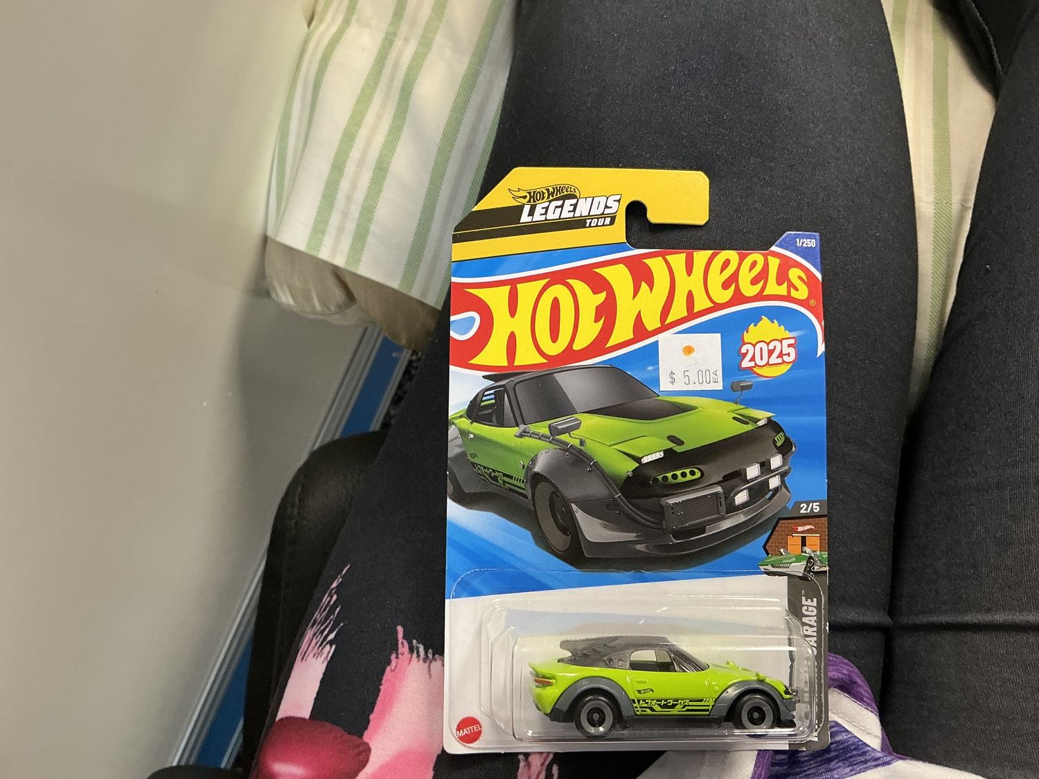 Mazda MX five Miata green long card