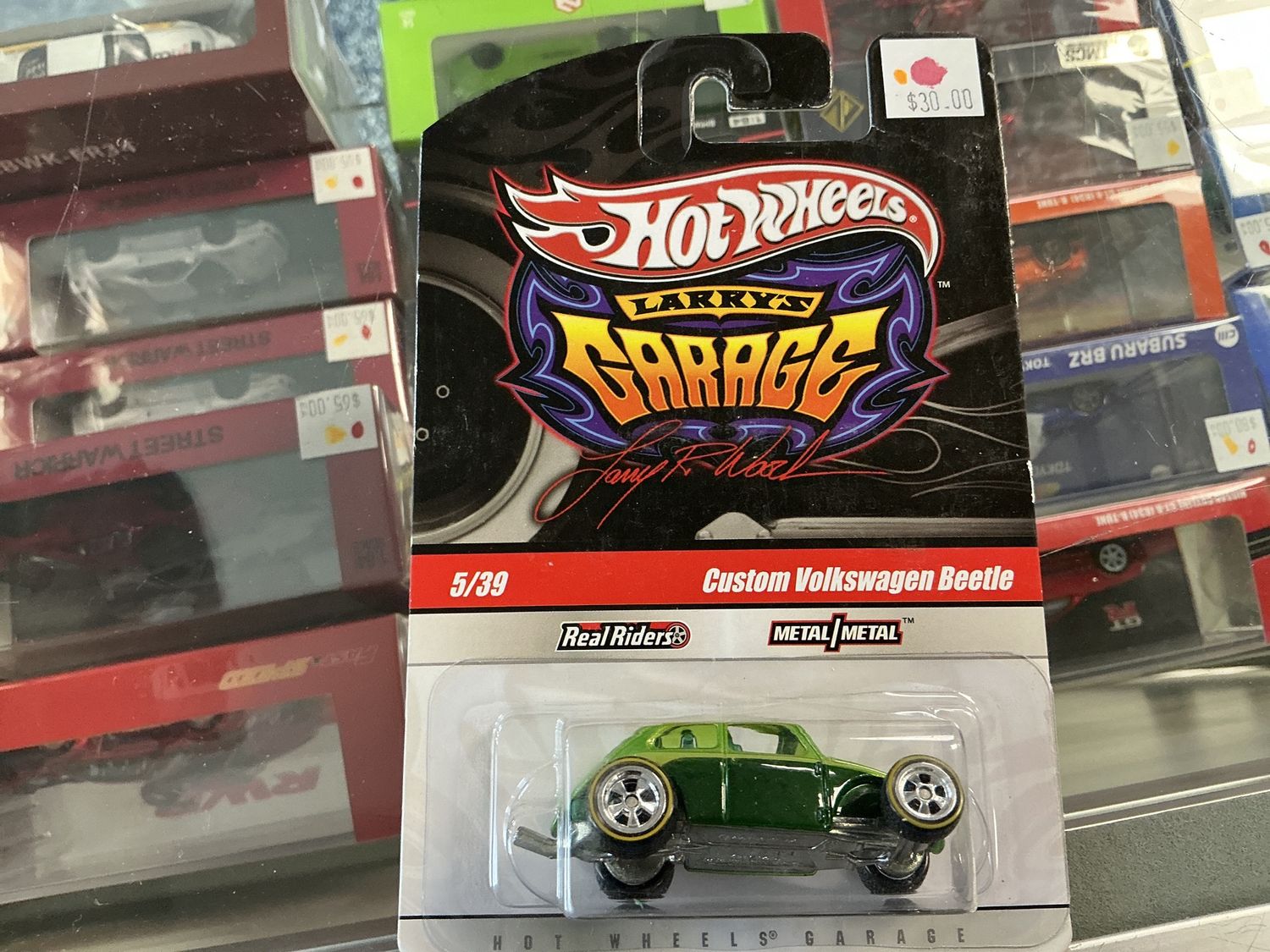 Larry’s garage custom Volkswagen beetle