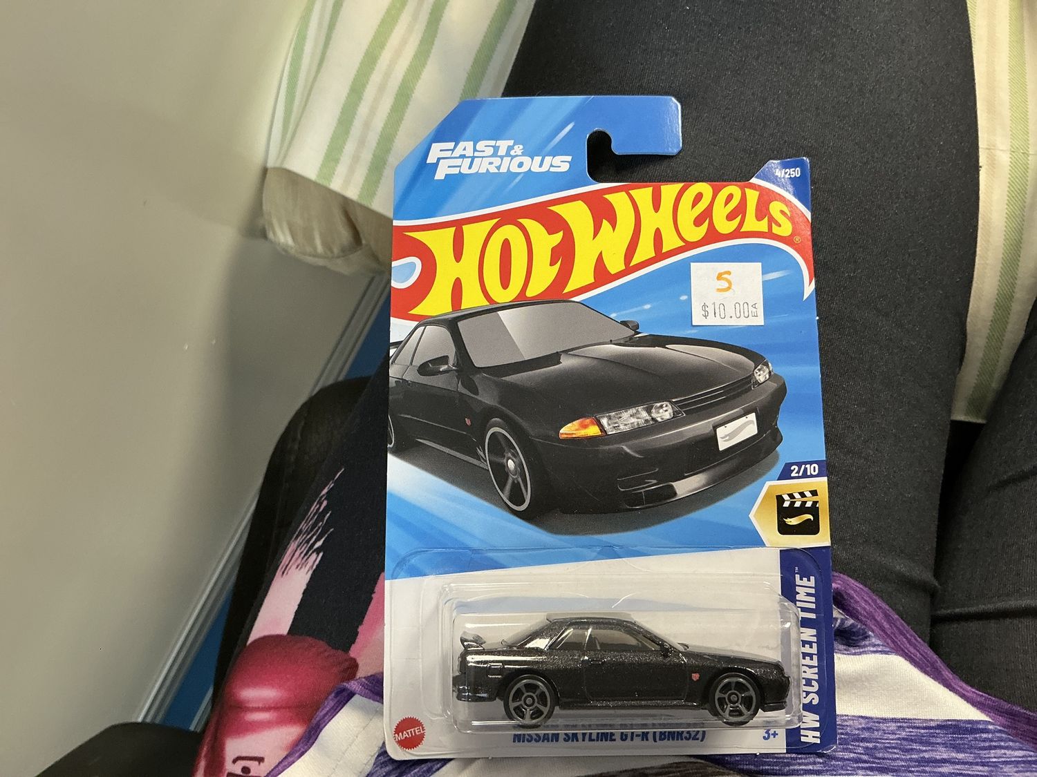 Nissan skyline GTR black fast and the furious