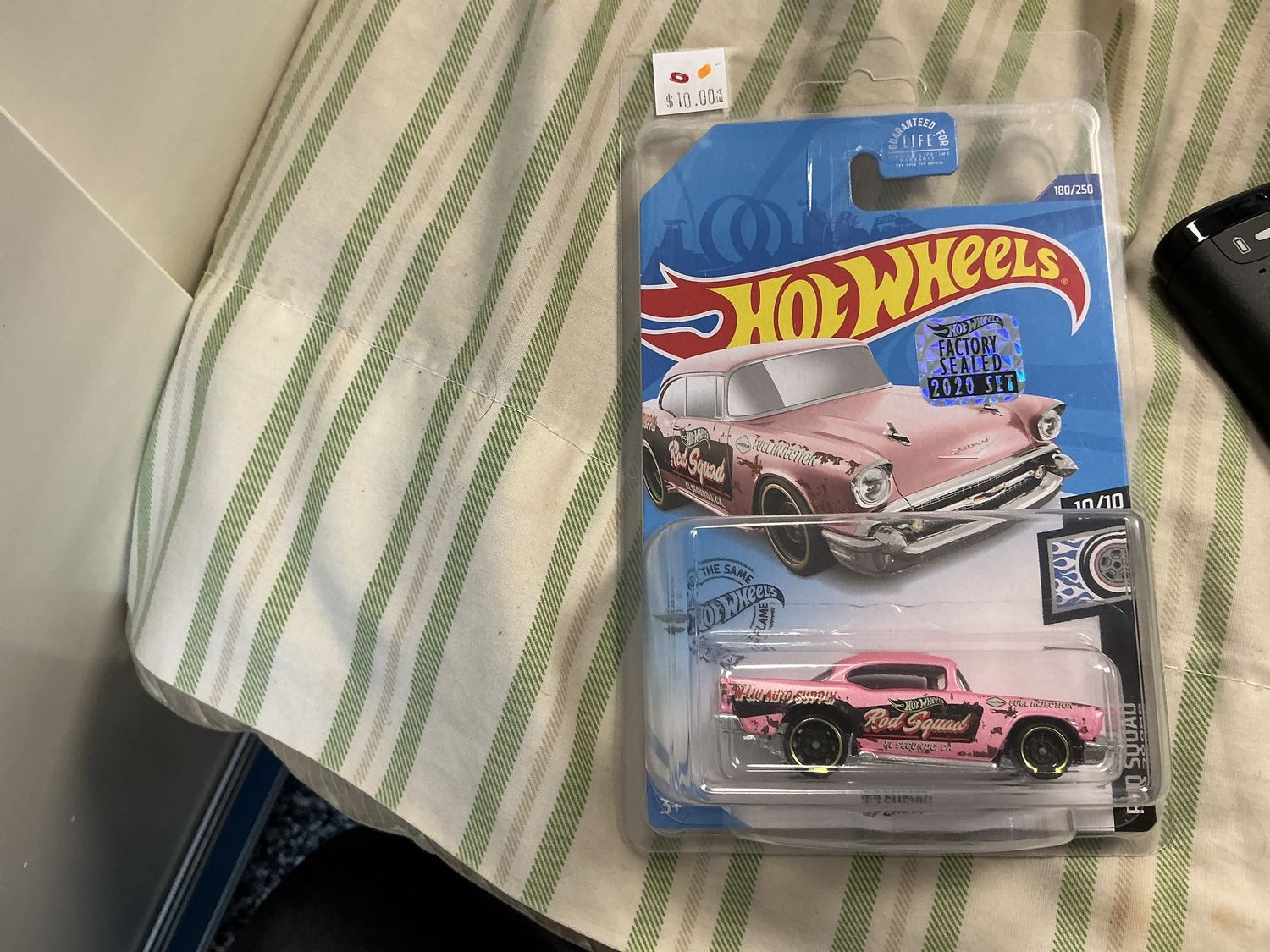 1957 Chevy pink factory sealed