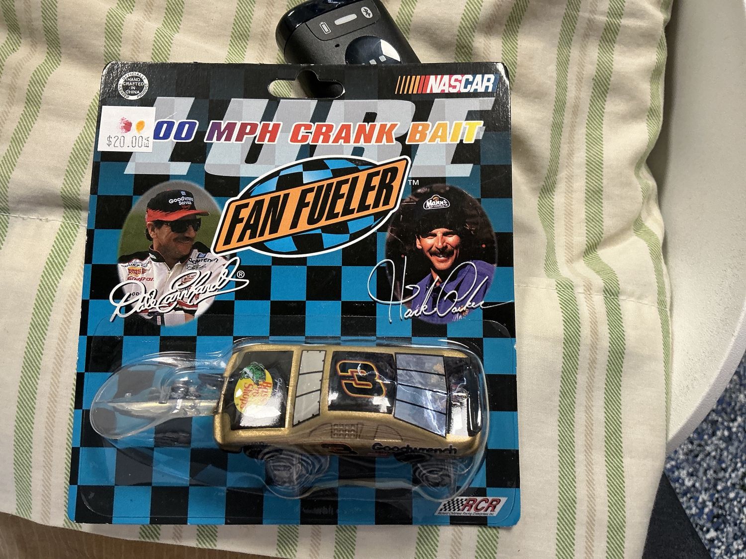 Fan fueled fishing hook dale Earnhardt
