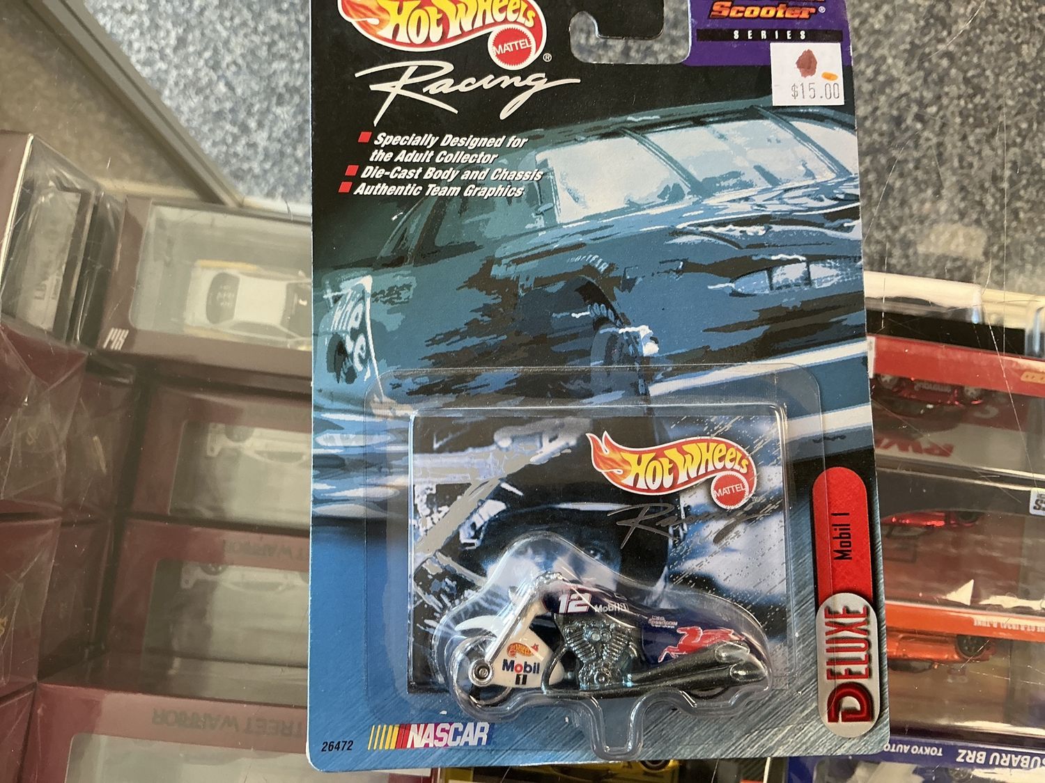 Hot wheels racing motorcycle mobile one