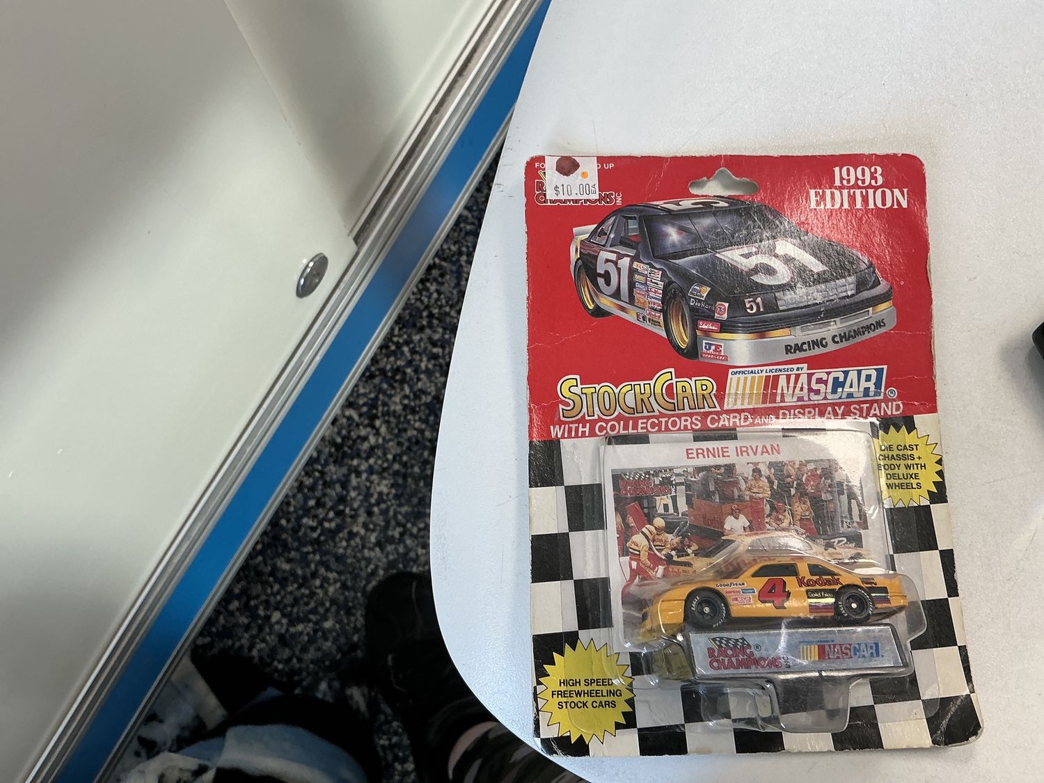 Ernie Irvin stock car number four