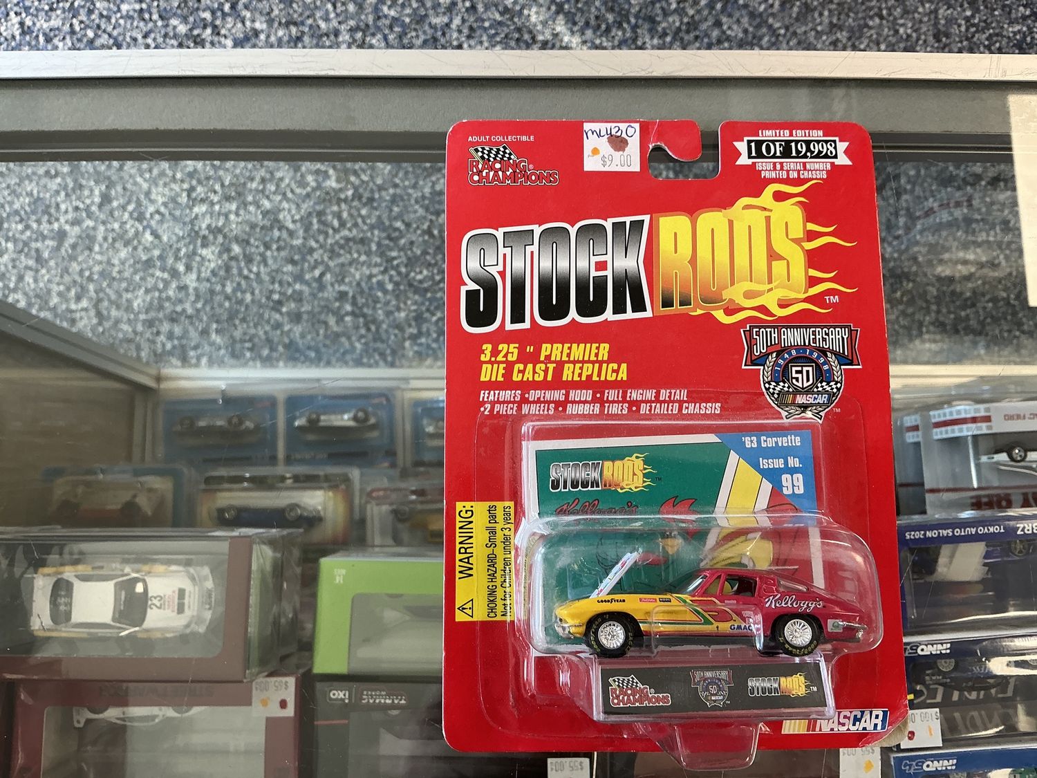 Stock rods 1963 Corvette, Kellogg’s five