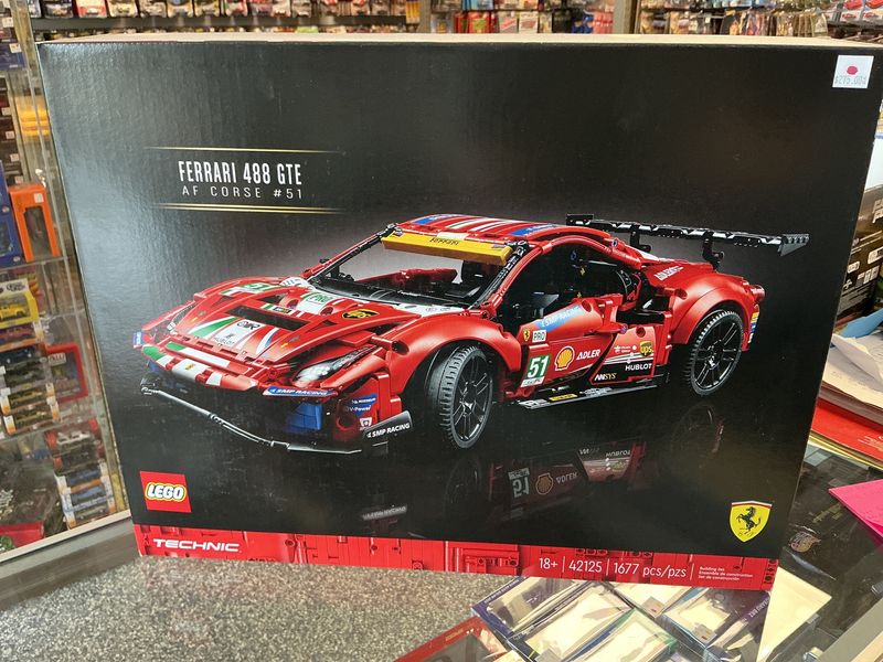 Lego Ferrari AF course 51 technique retired