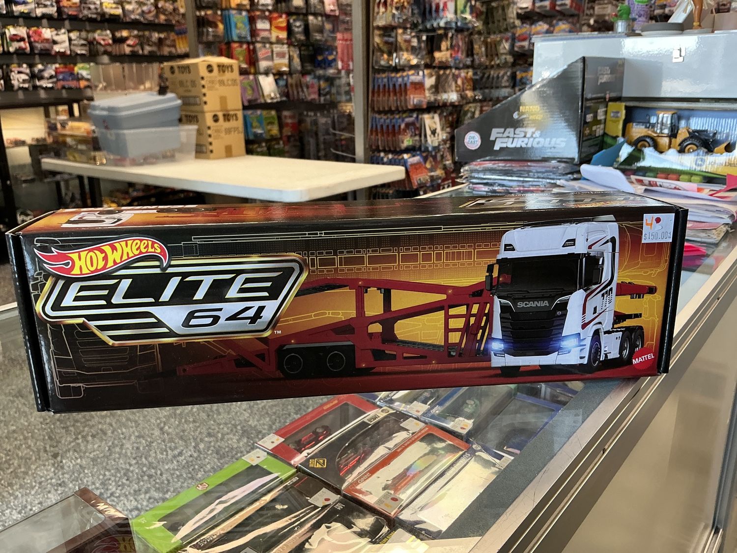Elite 64 Scania 770 S white haulier