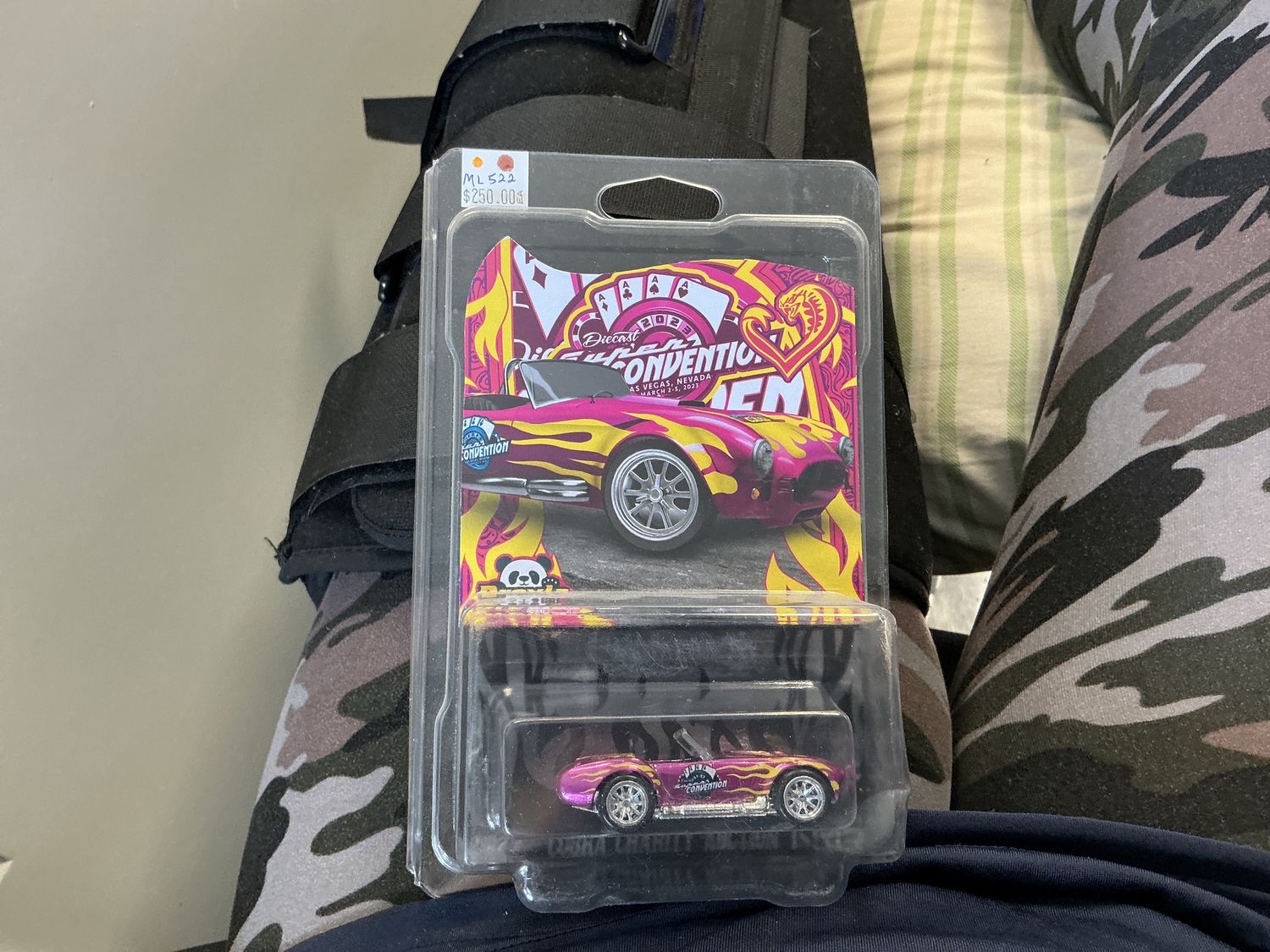 Cobra charity auction, pink