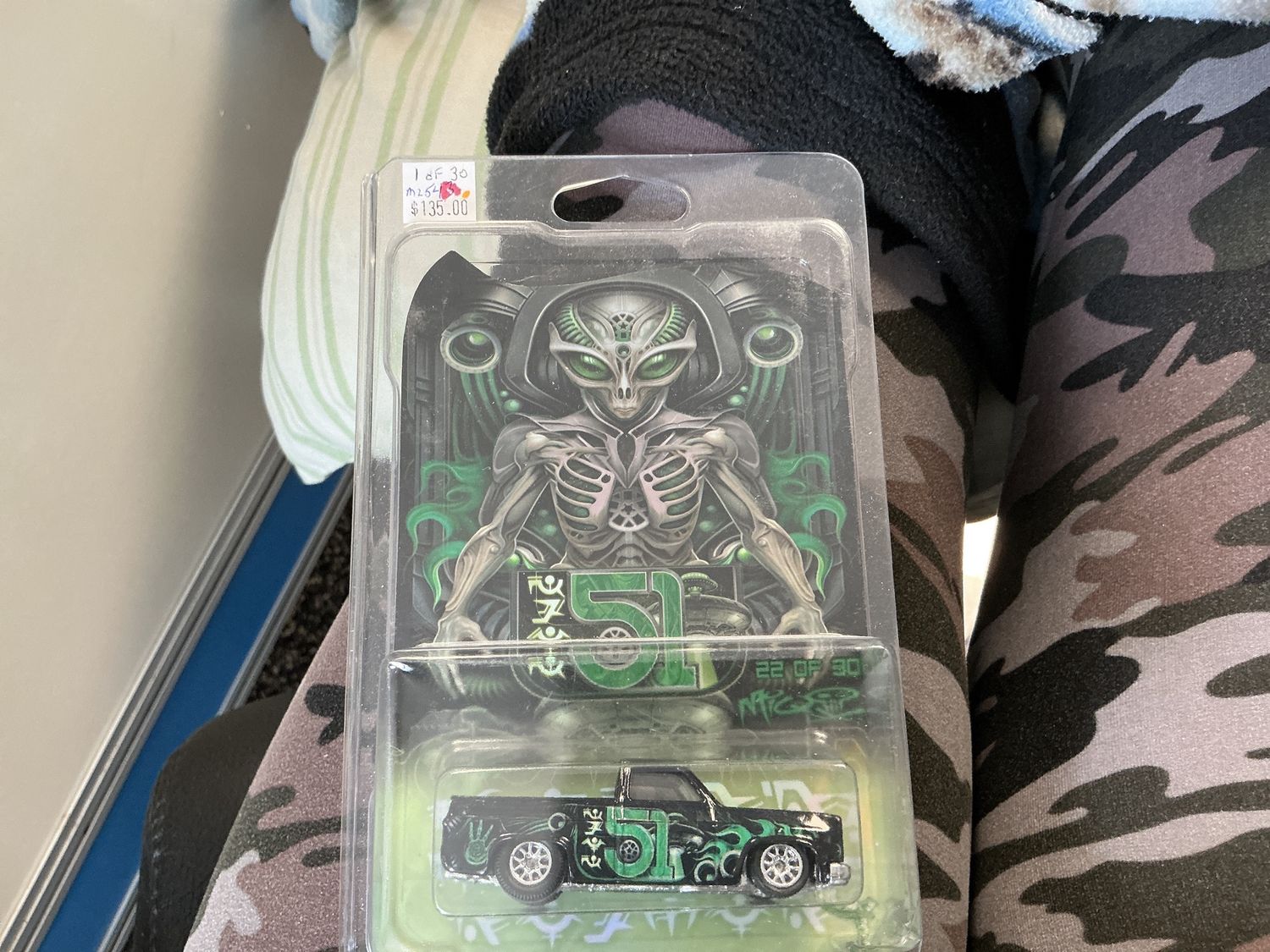 1983 Silverado black and green area 51