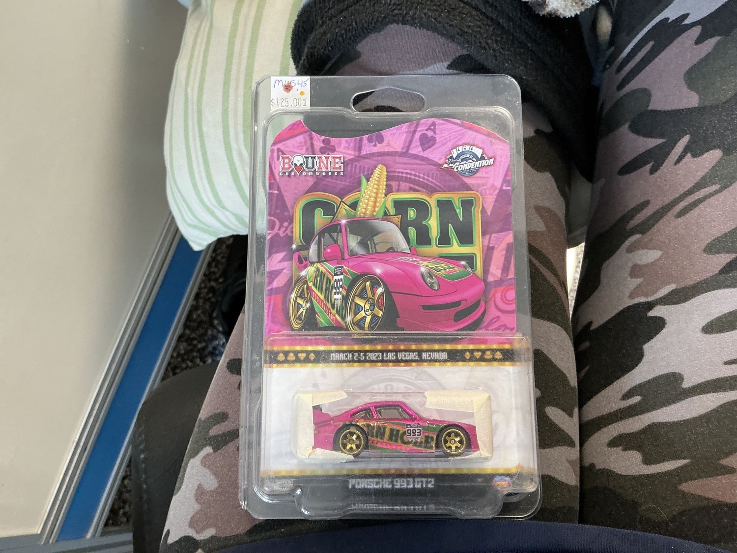 Porsche 993 GT two pink cornhole 2023