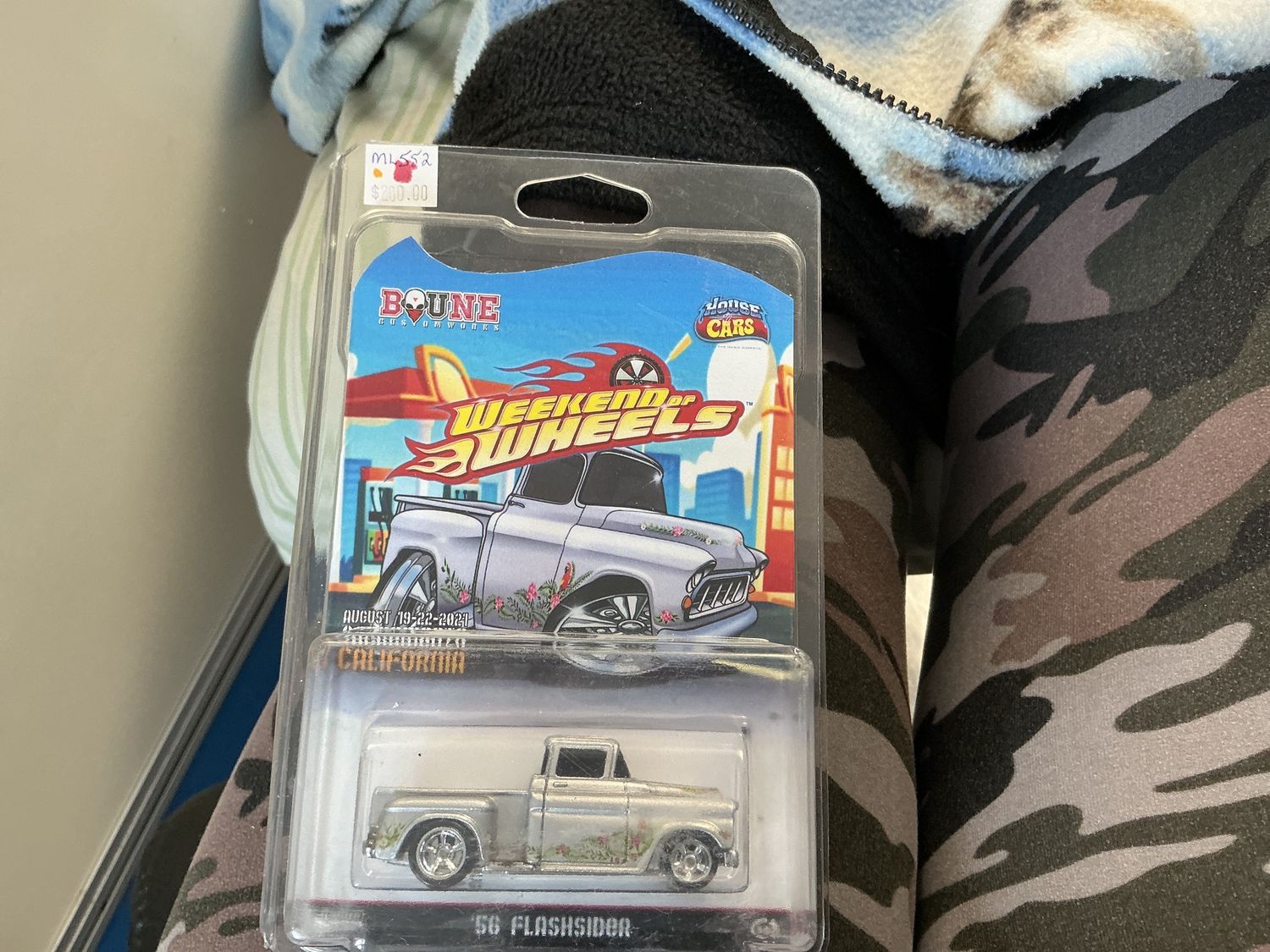 1956 flashsider with flowers