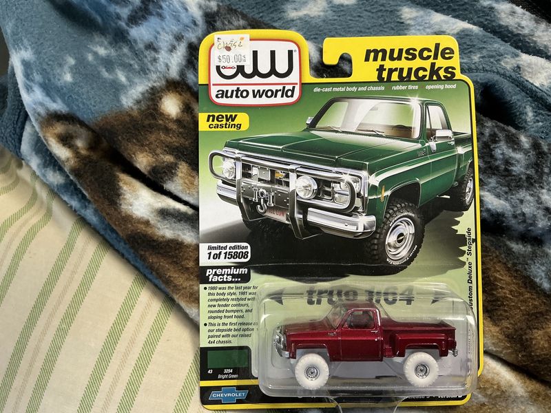 1980 Chevy custom deluxe stepside chase