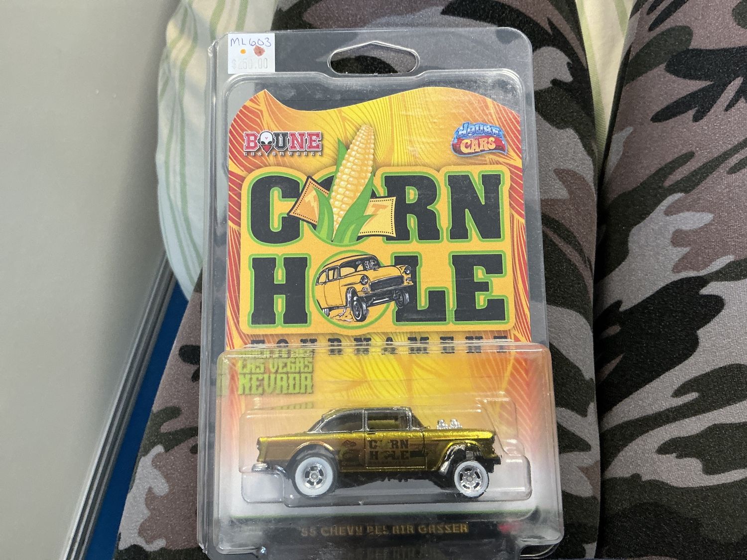 1955 Chevy Belair gasser cornhole