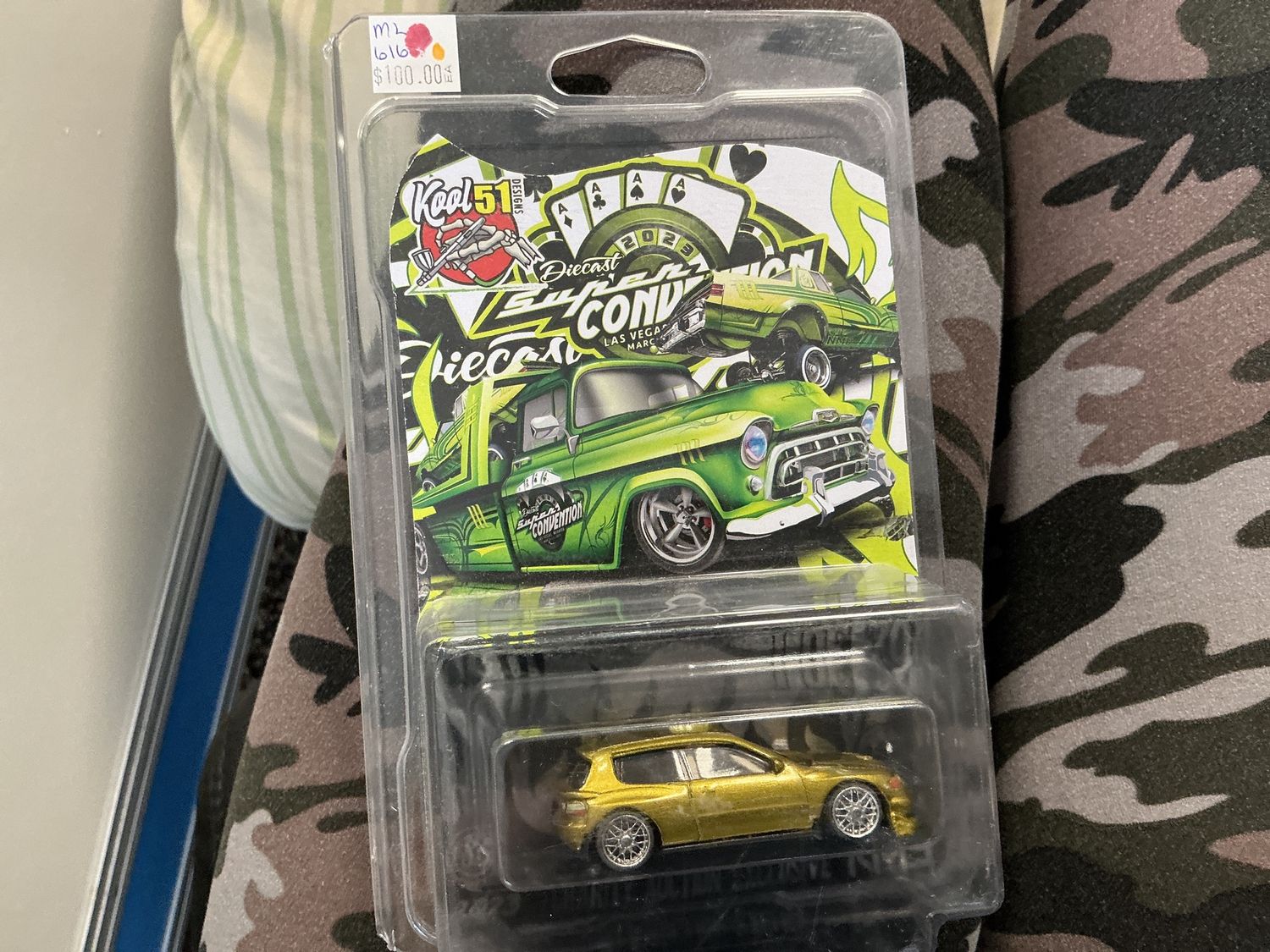 Charity auction exclusive green Civic