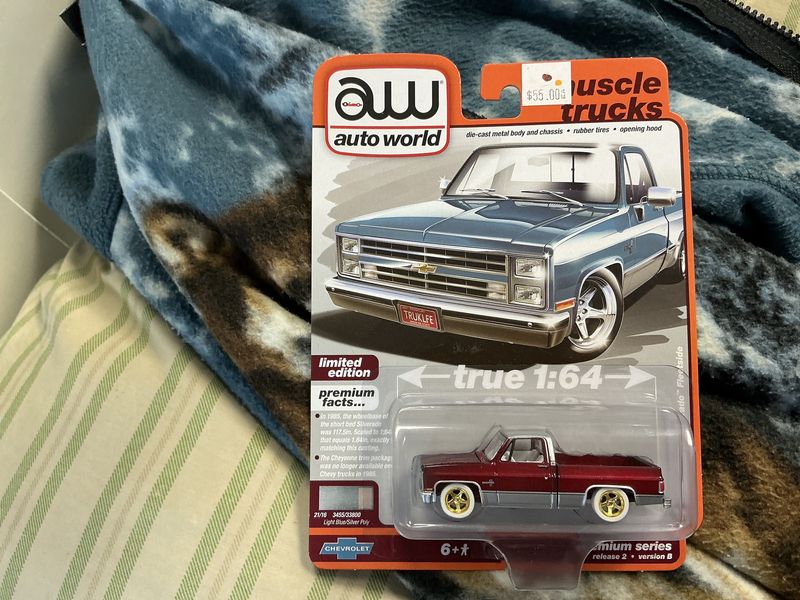1985 Chevy Silverado fleet side chase