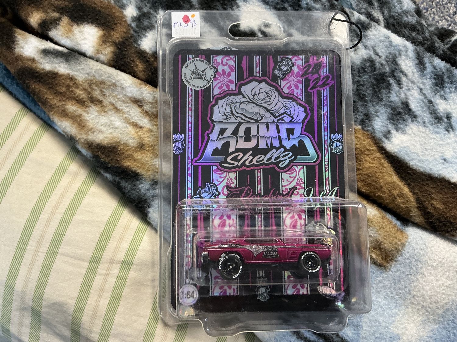 Bombshells purple firebird rosebud