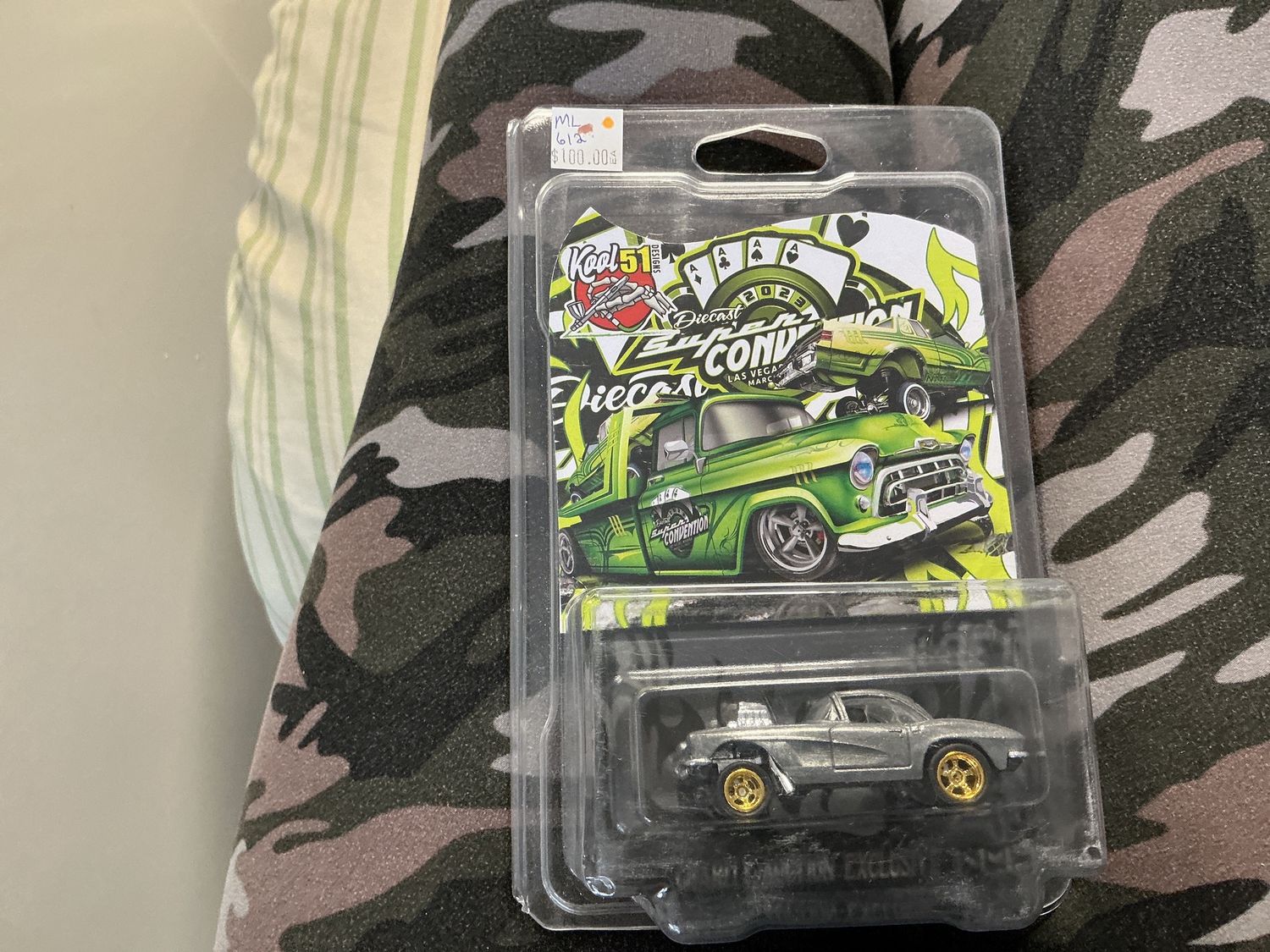 Charity auction, exclusive gas or Corvette gray