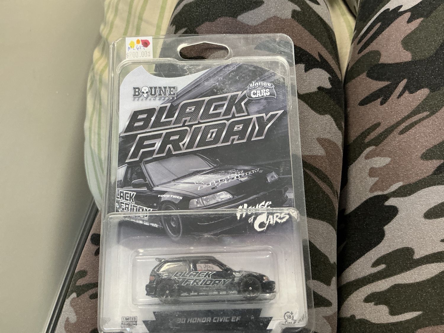 Black Friday 1990 Honda Civic, EF black