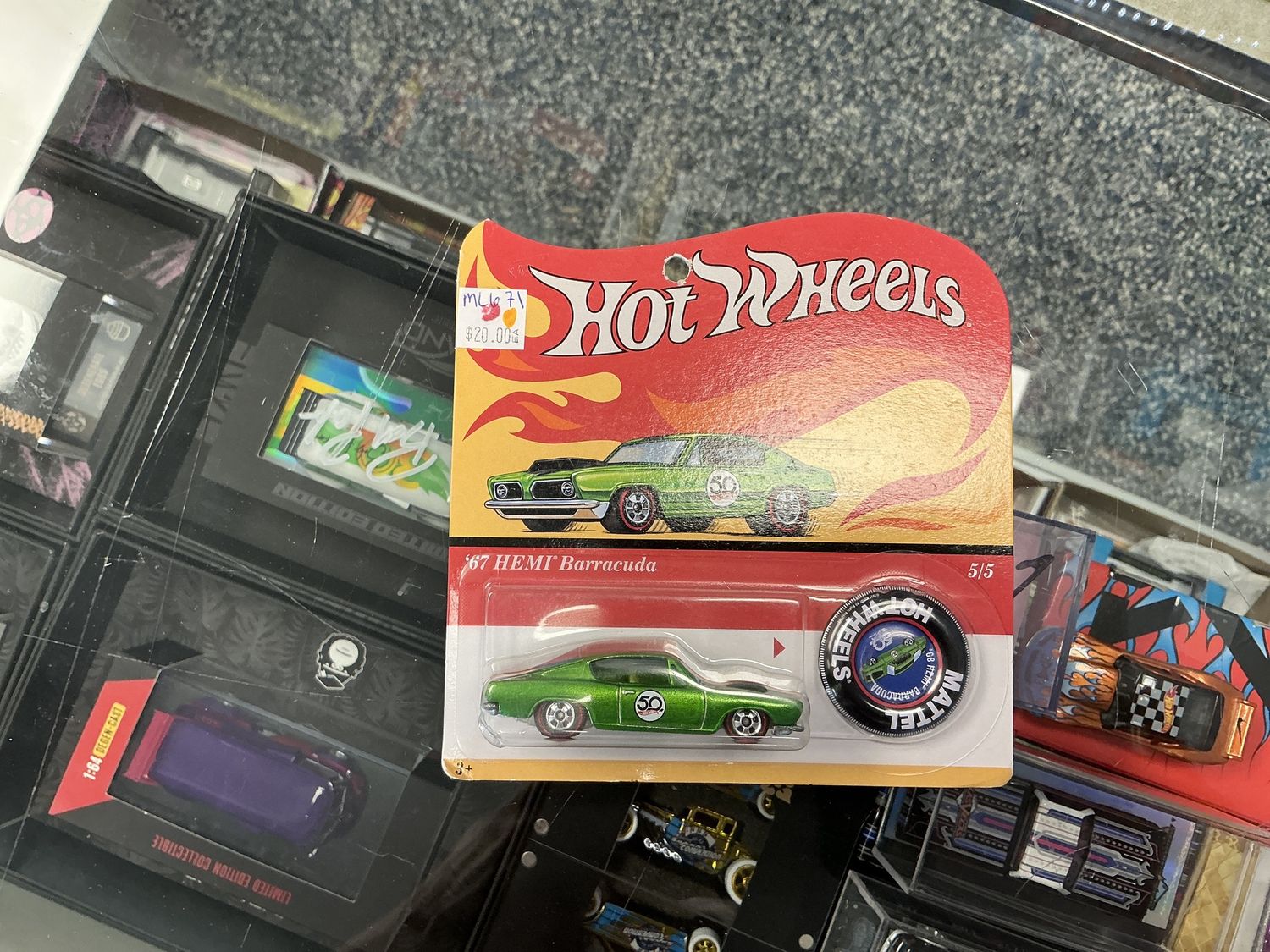 50th anniversary 1967 Hemmi barracuda green