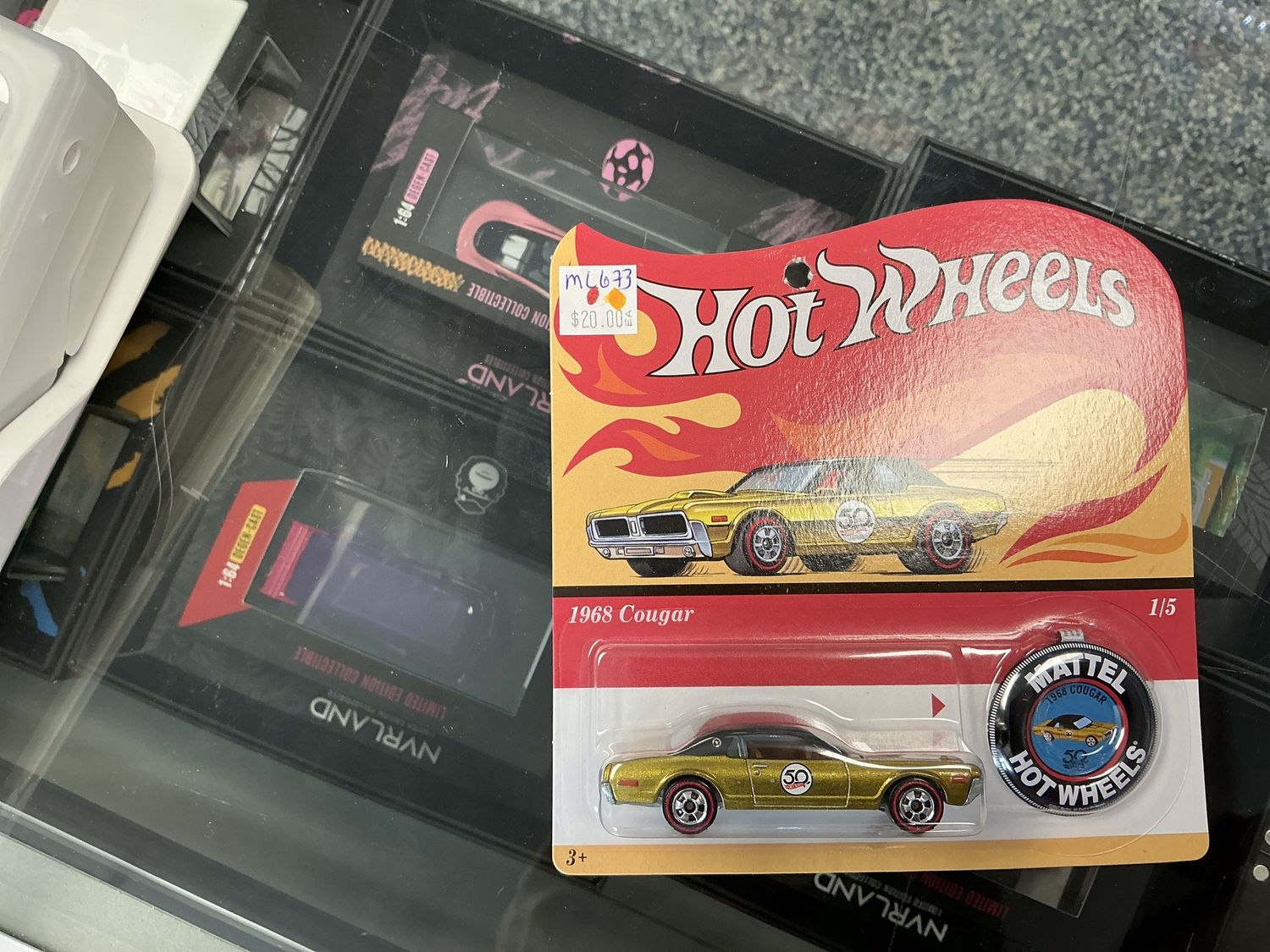 50th anniversary collection 1968 cougar gold