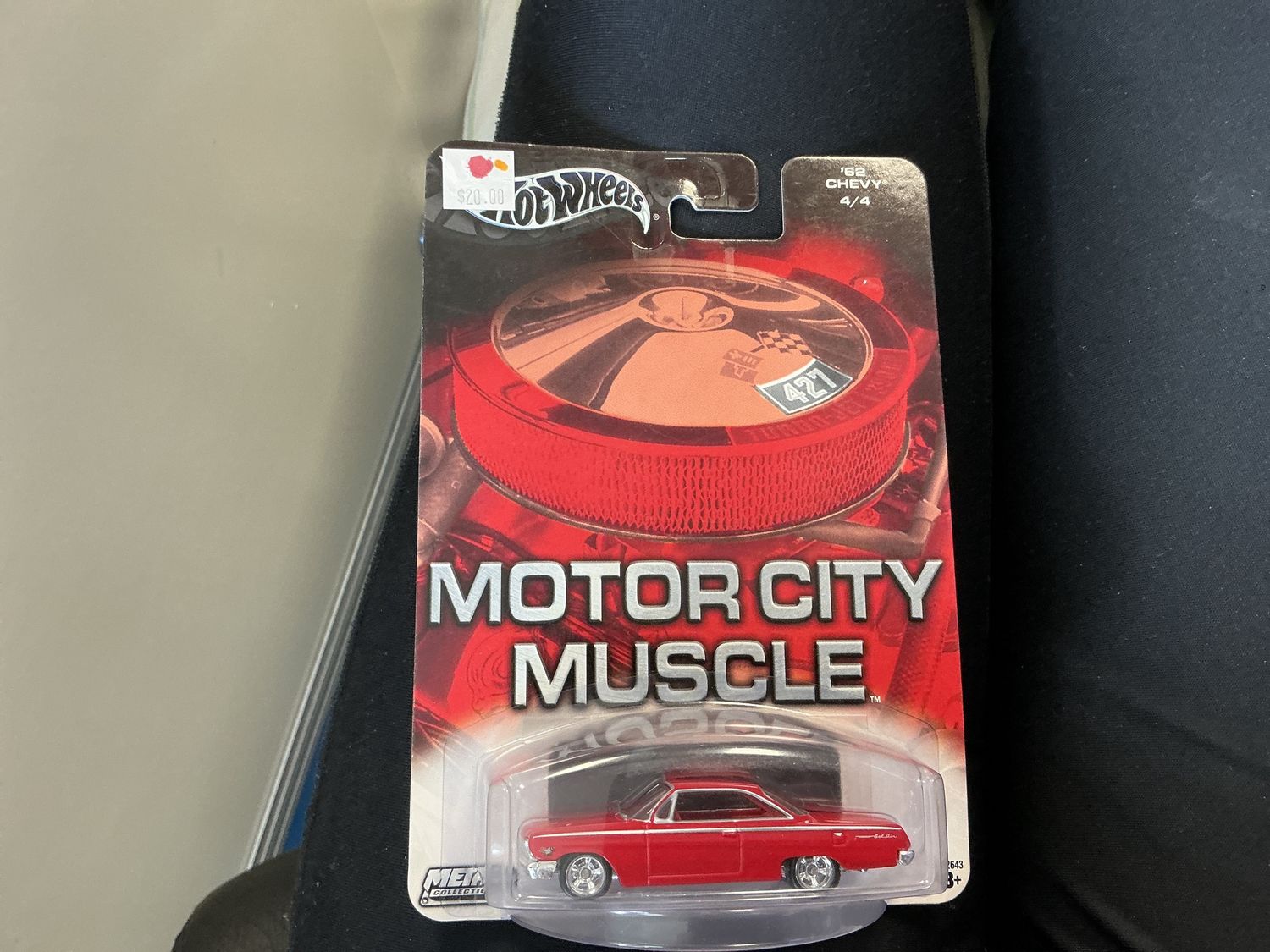 Motor city muscle 1962 Chevy red