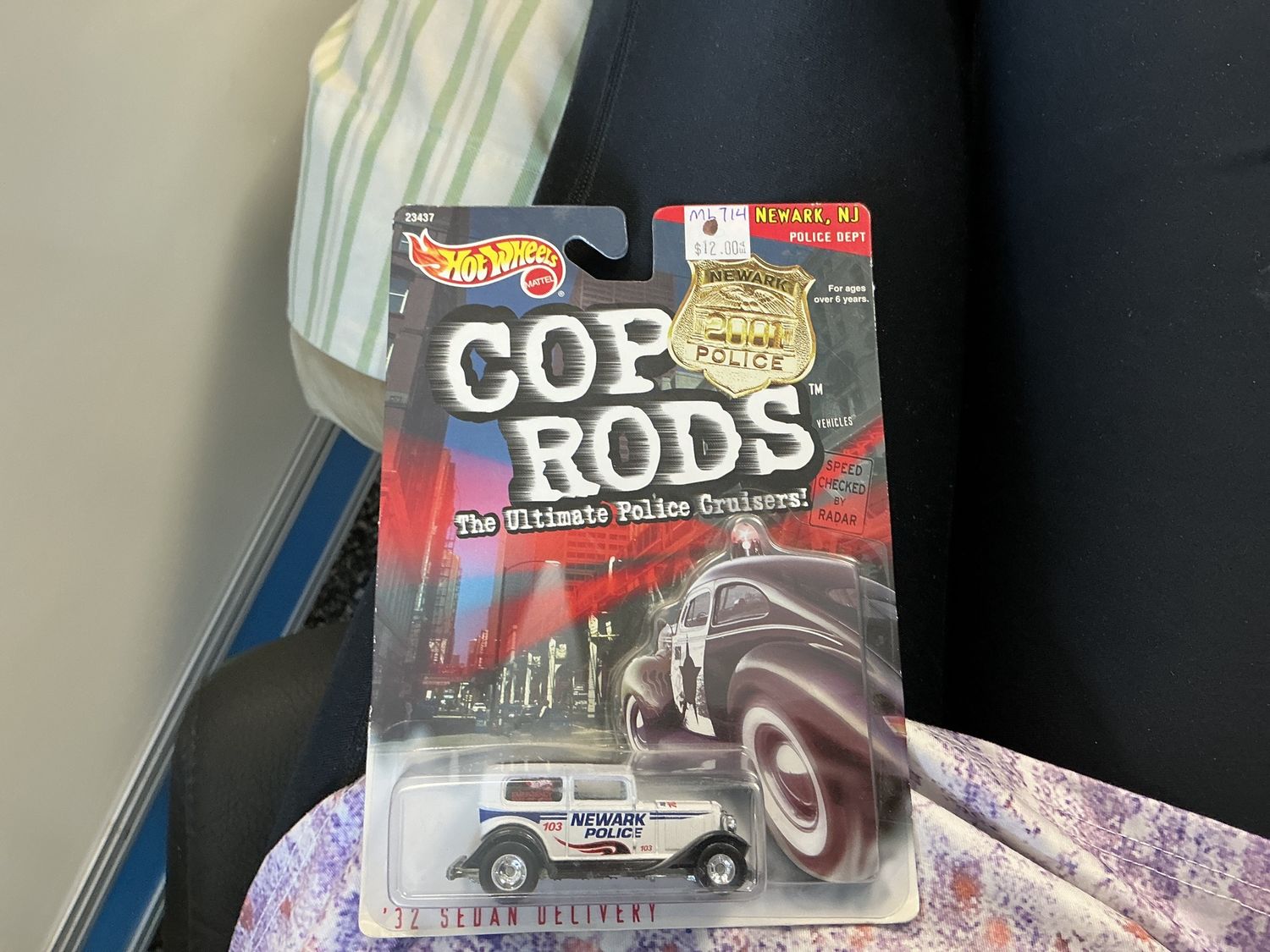 Cop rods Newark, New Jersey 1932 sedan delivery
