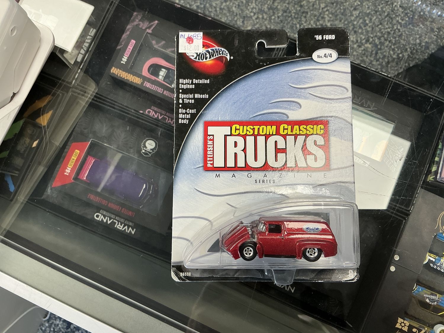 Custom classic trucks 1956 Ford red