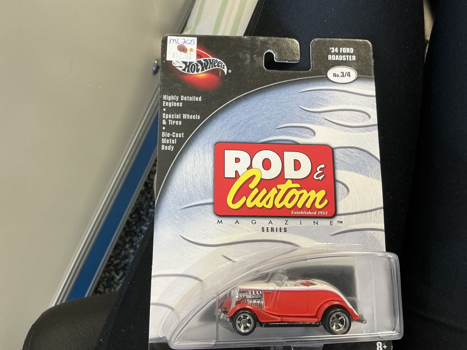 Rod and custom 1934 Ford roadster orange