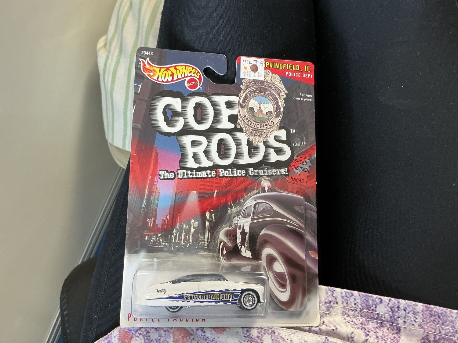 Cop, rods, purple passion, Springfield, Illinois police car