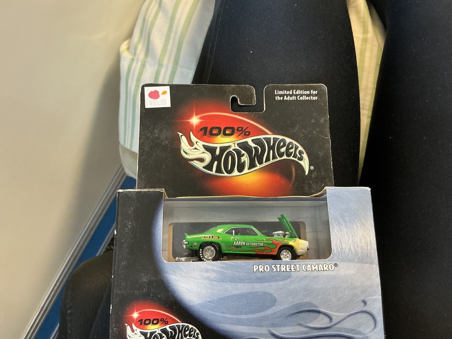 Pro St., Camaro green 100% hot wheels