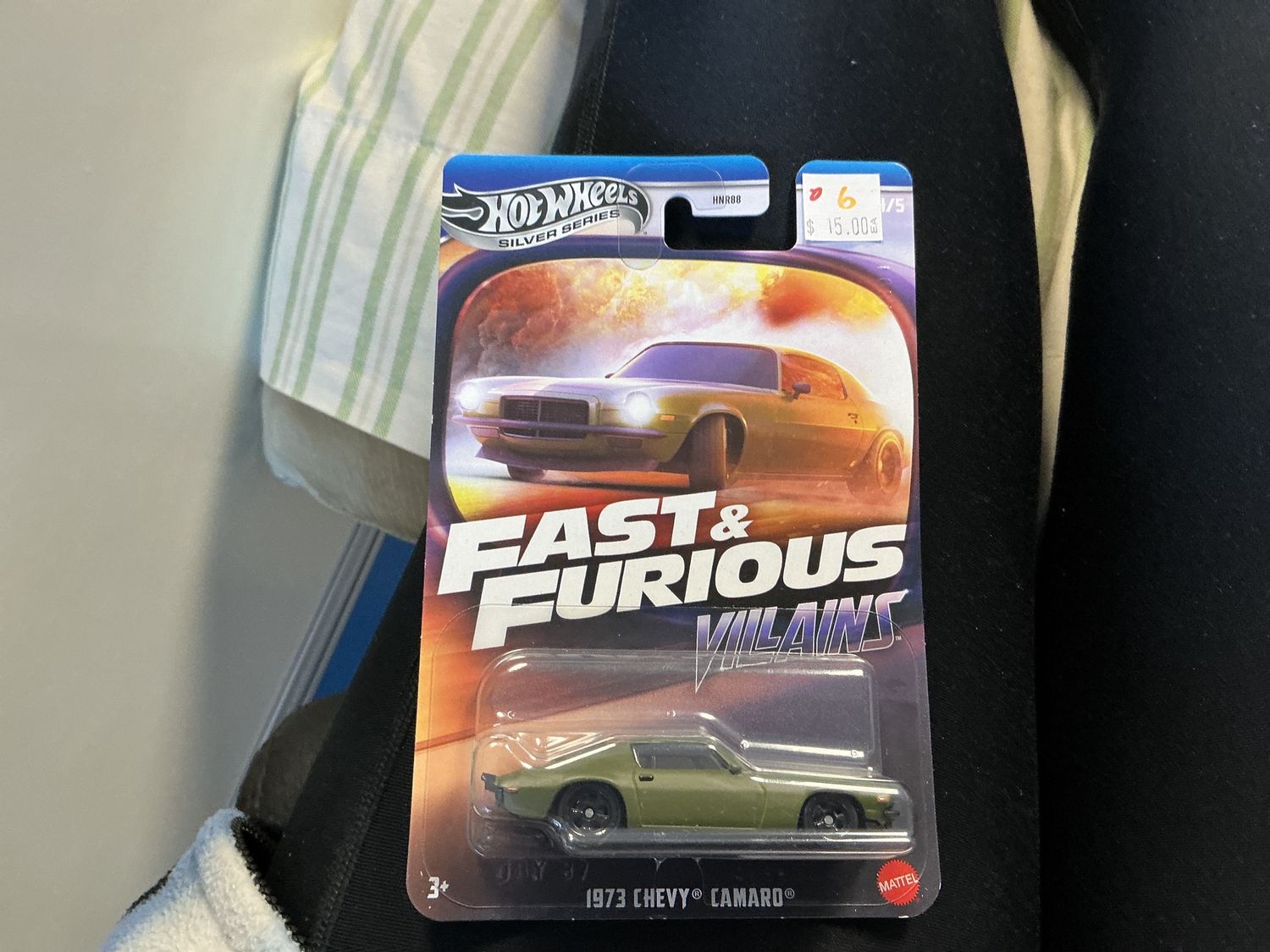 Fast and the furious villains 1973 Chevy Camaro