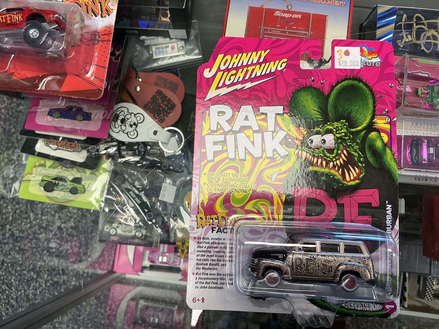 Rat fink 1950 Chevy suburban